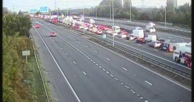M60 crash LIVE updates as motorway closed after 'serious' incident