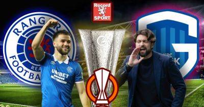 Russell Martin - Jamie Vardy - Bojan Miovski - Rangers vs Genk LIVE as 'leaked' team sheet signals major change to XI - dailyrecord.co.uk - Belgium - Slovenia