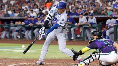 Dodgers' Shohei Ohtani hits career-high-tying 54th homer into pool - ESPN - espn.com - Los Angeles - state Arizona