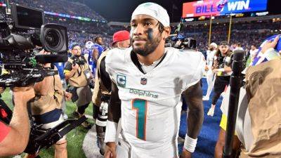 Patrick Mahomes - Matthew Stafford - Justin Herbert - Cam Newton - Jalen Hurts - Jayden Daniels - Dolphins' Tua Tagovailoa responds to criticism from pundits - ESPN - espn.com - county Miami - state Alabama - county Garden - county Baker - county Patrick - county Lamar