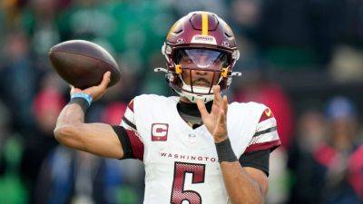 Marcus Mariota - Dan Quinn - Bay - Jayden Daniels - Terry Maclaurin - Commanders' Jayden Daniels, Terry McLaurin out vs. Falcons - ESPN - espn.com - Washington - county Daniels