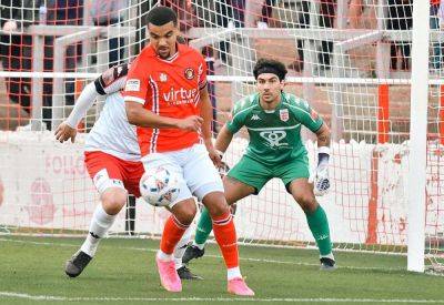 Matthew Panting - Ebbsfleet United 2 Faversham Town 1 match report: FA Cup third qualifying round win after goals from Kwesi Appiah and Tom Dallison - kentonline.co.uk
