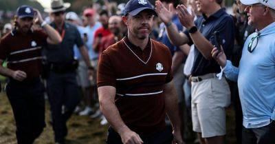 Ryder Cup live: McIlroy and Fleetwood lead Europe to another strong start
