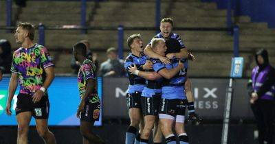 Josh Adams - Cardiff overcome 20-minute red card to seal win on opening day - walesonline.co.uk - South Africa - Japan