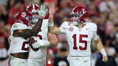 Kirby Smart - Alabama snaps Georgia's home winning streak with upset win - ESPN - espn.com - Georgia - county Simpson - state Tennessee - state Alabama