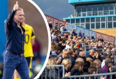 Gillingham manager Gareth Ainsworth’s message to the fans after his team’s loss to Harrogate Town at Priestfield