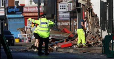 LIVE: Building CRUMBLES to the ground after major crash with cordon in place - latest updates