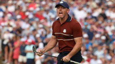 Ryder Cup MC steps down after leading vulgar Rory McIlroy chants - ESPN