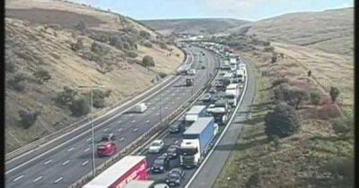 M62 traffic LIVE updates with long queues on motorway after crash