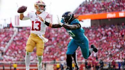 49ers QB Brock Purdy's status again up in air due to tore soreness - ESPN