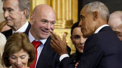 Dana White - Donald Trump - Mark J.Rebilas - Barack Obama - UFC's Dana White reveals details about Obama conversation at Trump's inauguration - foxnews.com - Usa - Washington - county White