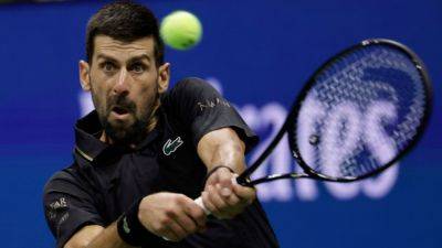 Carlos Alcaraz - Andy Roddick - Taylor Fritz - Paris Olympics - Novak Djokovic ousts Taylor Fritz, last American man in US Open - ESPN - espn.com - Serbia - Usa - Australia - New York - county Arthur