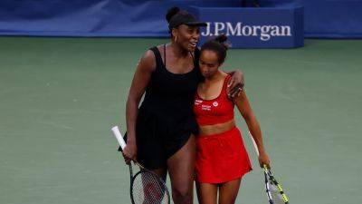 Venus Williams' US Open run comes to close after losing doubles match to top seed