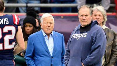 Tom Brady - Urban Meyer - Bill Belichick - Maddie Meyer - Robert Kraft - Robert Kraft says Bill Belichick will receive statue 'right next to' Tom Brady's - foxnews.com - Usa - state Alabama - state Ohio