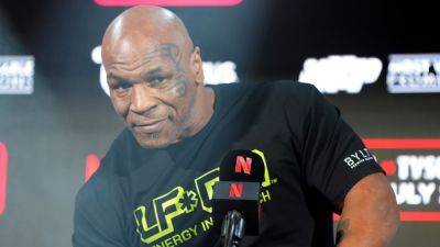 Jake Paul - Mike Tyson - Conor Macgregor - Logan Paul - Floyd Mayweather-Junior - Boxing legends Tyson, Mayweather Jr. to compete in exhibition - ESPN - espn.com - state Texas - county Arlington