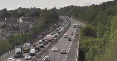 Drivers faced long delays after obstruction blocked M4