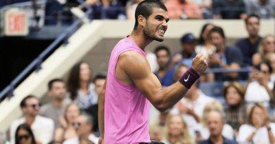 Carlos Alcaraz proves too strong for Novak Djokovic to book US Open final place