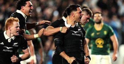 Malcolm Marx - Willie Le-Roux - Cobus Reinach - Ardie Savea - Quinn Tupaea - New Zealand hold off South Africa 24-17 in Eden Park battle - breakingnews.ie - Argentina - South Africa - New Zealand - Jordan - county Will