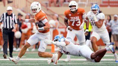 Steve Sarkisian - Arch Manning, Texas bounce back against San Jose State - ESPN - espn.com - state Texas - state Ohio