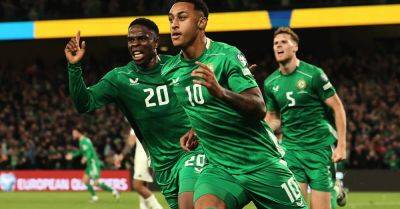 Adam Idah - Aviva Stadium - Evan Ferguson - Roland Sallai - Adam Idah rescues last-gasp point for Ireland against 10-man Hungary - breakingnews.ie - Hungary - Ireland