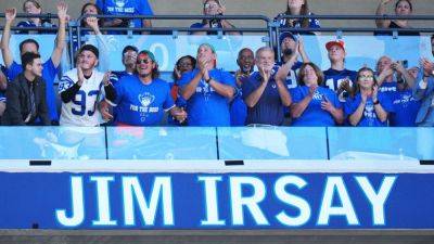 Daniel Jones - Jim Irsay - Shane Steichen - Colts dedicate Daniel Jones-led win to late owner Jim Irsay, family - ESPN - espn.com