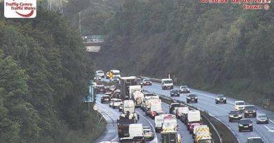 M4 crash live updates as collision causes heavy congestion
