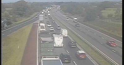 M6 closed LIVE updates as motorway shut following crash