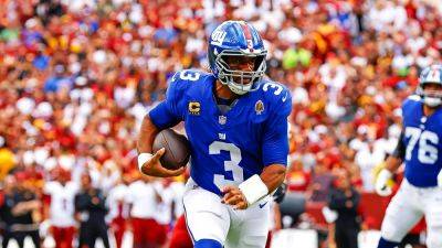 Dallas Cowboys - Russell Wilson - Brian Daboll - Giants stick with Russell Wilson for Week 2 despite disappointing debut in loss to Commanders - foxnews.com - Washington - New York - state New Jersey - county Rutherford