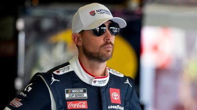 Mark J.Rebilas - Denny Hamlin - NASCAR star Denny Hamlin gives health update on mom after she was injured in deadly house fire - foxnews.com - state North Carolina - county Winston - Salem - county Stanley - county Hamlin