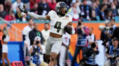 Lynne Sladky - Joel Klatt - Dante Moore - Oregon shuts out Texas Tech to win Orange Bowl behind dominant defensive outing - foxnews.com - county Miami - state Oregon - state Texas - state Alabama - county Garden - state Ohio - county Moore