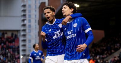 Superb Yousef Salech strike rescues Cardiff City point after Nathan Trott howler