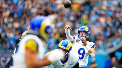 Josh Allen - Matthew Stafford - Carolina Panthers - Williams - Matthew Stafford shows 'MVP stuff' in Rams' go-ahead drive - ESPN - espn.com - Los Angeles - state North Carolina - county Stafford