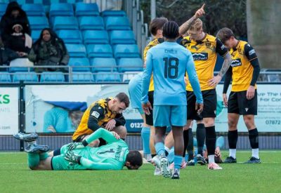 Maidstone United goalkeeper Nathan Harness expected to be fit to face Torquay after going off injured in 5-1 friendly win at Brentwood