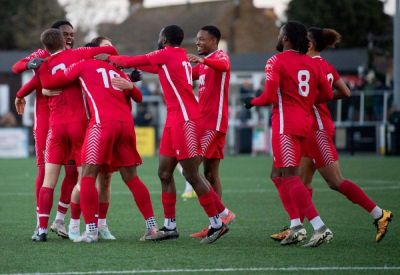 Ramsgate boss Lee Martin on captain TJ Jadama, forward Kweku Lucan’s debut in 3-1 Isthmian Premier win against Chichester City and departure of Ryan Kingsford for Folkestone Invicta for an undisclosed fee