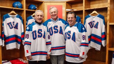 U.S.Olympics - 1980 USA hockey team members 'Run Back the Miracle' in Lake Placid reunion - foxnews.com - Usa - county Lake - Soviet Union - Reunion
