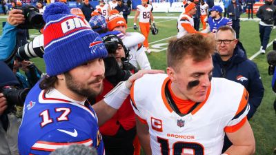 Josh Allen - Tom Brady - Colin Cowherd - Bo Nix hails Josh Allen as 'a generational talent' before Broncos-Bills playoff clash - foxnews.com - state New York - county Park