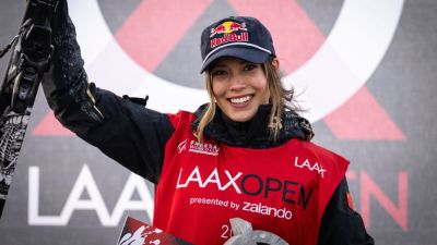Eileen Gu retains Laax ski slopestyle title despite crash - ESPN