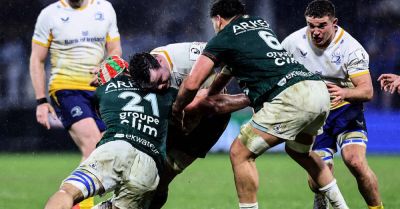 Harry Byrne - Jimmy Obrien - Herschel Jantjies - Dan Sheehan - Max Deegan - Thomas Clarkson - Sam Prendergast - Leinster win at Bayonne in Champions Cup - breakingnews.ie - France