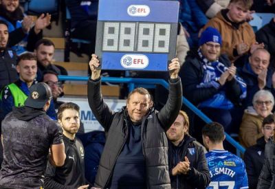 Gillingham manager Gareth Ainsworth praised referee Carl Brook as fan steps in to replace injured official at Priestfield