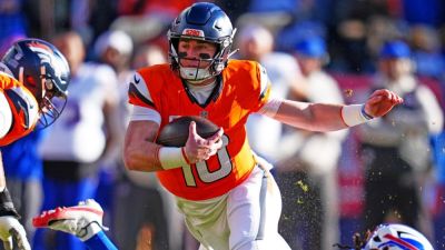 Sean Payton - Jarrett Stidham - Broncos QB Bo Nix breaks bone in right ankle, out for playoffs - ESPN - espn.com - state Alabama