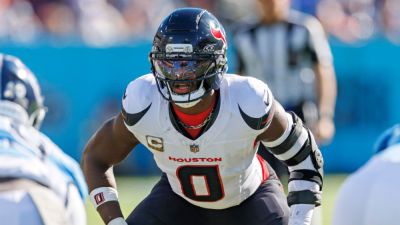 Source: Azeez Al-Shaair fined for 'stop the genocide' eye black - ESPN