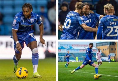 Gillingham manager Gareth Ainsworth welcomed having a trio of wingers in the side against Newport County with Aaron Rowe, Jonny Smith and Garath McCleary all involved