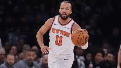 Jalen Brunson - Knicks end 4-game skid with blowout home win against Nets - ESPN - espn.com - New York