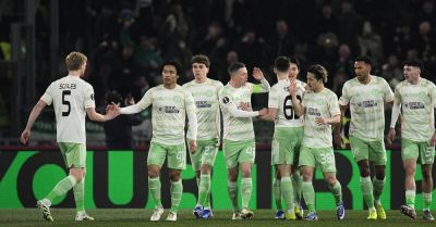 Ten-man Celtic surrender two-goal lead to draw with Bologna in Europa League