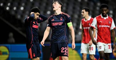 Nottingham Forest’s hopes of qualifying automatically hit in Braga defeat
