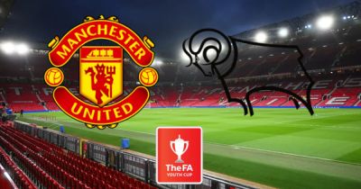 Manchester United U18s vs Derby LIVE FA Youth Cup updates amid JJ Gabriel chance and Kai Rooney hint