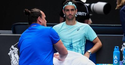 Novak Djokovic reaches Australian Open semi-finals after Lorenzo Musetti retires