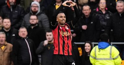 Junior Kroupi and Alex Scott give Bournemouth hard-fought win at Wolves