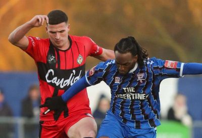 Joe Taylor - Thomas Reeves - Ibrahim Olutade - Margate player-manager Ben Greenhalgh again bemoans his team’s inability to name consistent starting line-up as they suffered 4-2 home derby defeat against Ashford United - kentonline.co.uk - county Southern