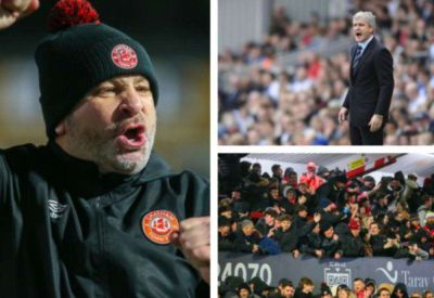 Chatham Town take on Mark Hughes’ Carlisle United at the Bauvill Stadium in the FA Trophy fourth round on Saturday